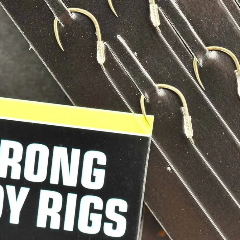 Hameçons montés coup guru xtra strong carp pole rigs 15cm (x8)
