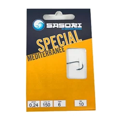 Hameçons Montés Sasori Special Méditeranée 150cm (x10)