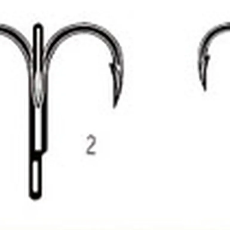 Hameçons triples carnassier vmc 7545BN spark point