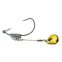 Hameçon Texan Owner Flashy Swimmer Twlock Colorado (x2)
