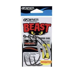Hameçon Texan Owner 5130W Weighted Beast Twistlock