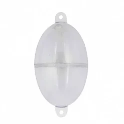 Jet bull ovale transparente (pochette de 2)