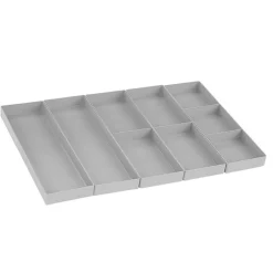 KIT GODETS TIROIR RIVE 30MM GRIS