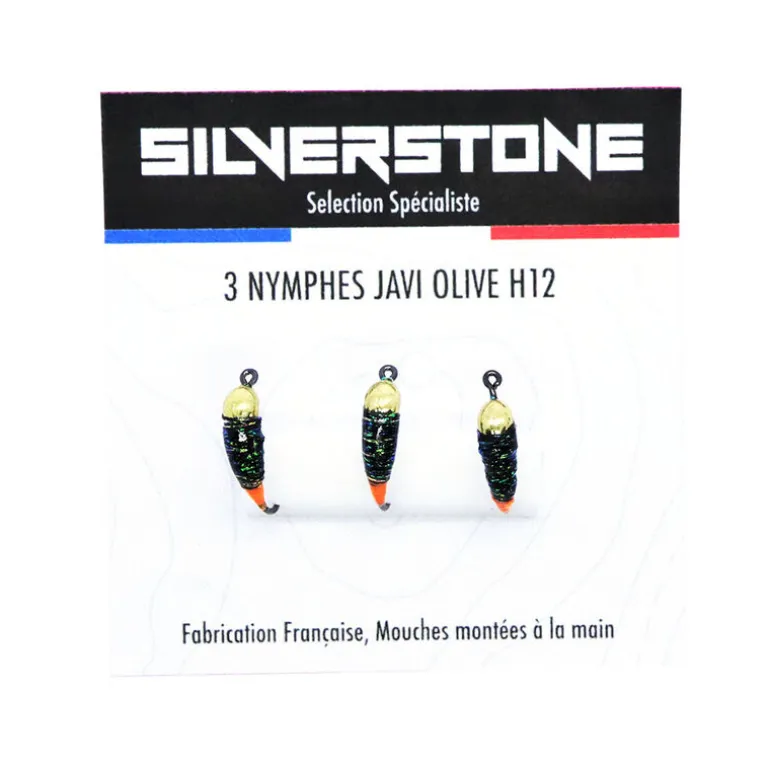 Kit 3 nymphes javi olive et or h14