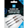 Leader Nash Ready Tied Unleaded solid bag leader 35cm