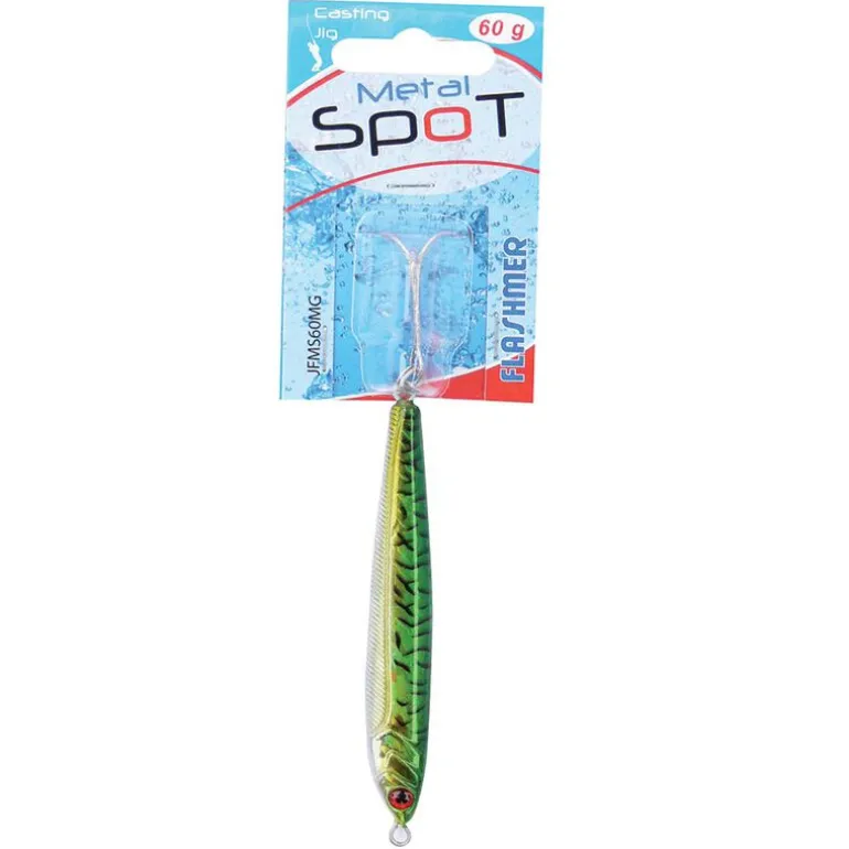 Leurre mer casting jig flashmer metal spot 8.7cm 60g