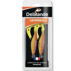 Leurre Souple Grub Delalande Sandra Monté 12cm, 10g (x2)