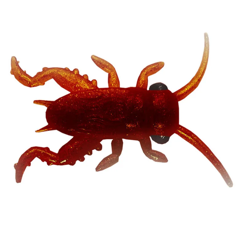 Leurre Souple Insecte Delalande Grillon 3cm (x3)