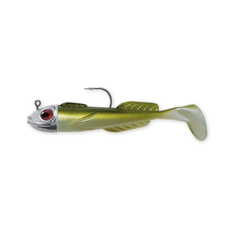 Leurre Souple Shad Delalande Chabot Monté 9cm, 17g