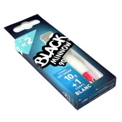 Leurre Souple Shad Fiiish Combo Black Minnow 90 Off Shore 9cm, 10g