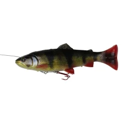 Leurre Souple Shad Savage Gear 4D Line Thru Pulse Tail Trout 20cm, 102g