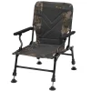 Levelchair prologic avenger relax camo chair w/armrest + covers