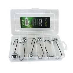 Lot Têtes Plombées Overfight Jig Head Box #9/0 (x6)