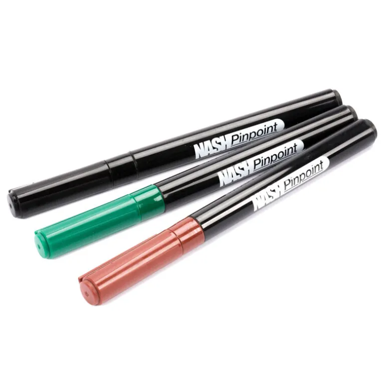 Marker Nash Pinpoint Hook and Tackle Camouflage Marker Pens