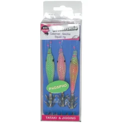 Mitraillette 3 turluttes sea squid shamalo 9cm