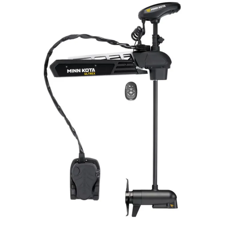 Moteur Electrique Avant Minn Kota ULTREX 80 GPS/MDI - 80 Lbs - 24Vcc - Sonde MDI - 132cm