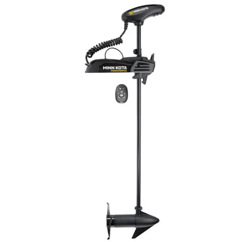 Moteur Electrique Avant Minn Kota POWERDRIVE 70 GPS/SPOTLOCK/DSC - 70 lbs - 24 Vcc-Sonde DSC-152 cm