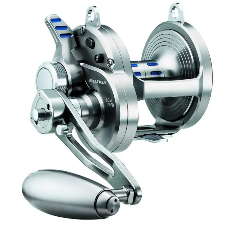 Moulinet traîne daiwa saltiga ld d60 2 vitesses