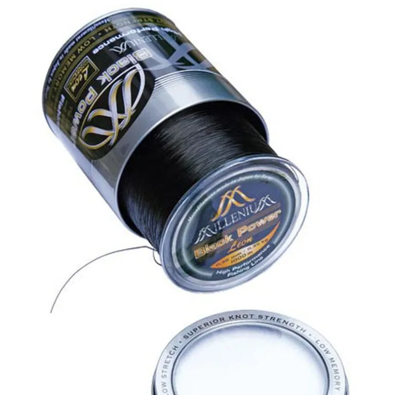 Nylon carpe leon hoogendijk millenium black power noir 1000m