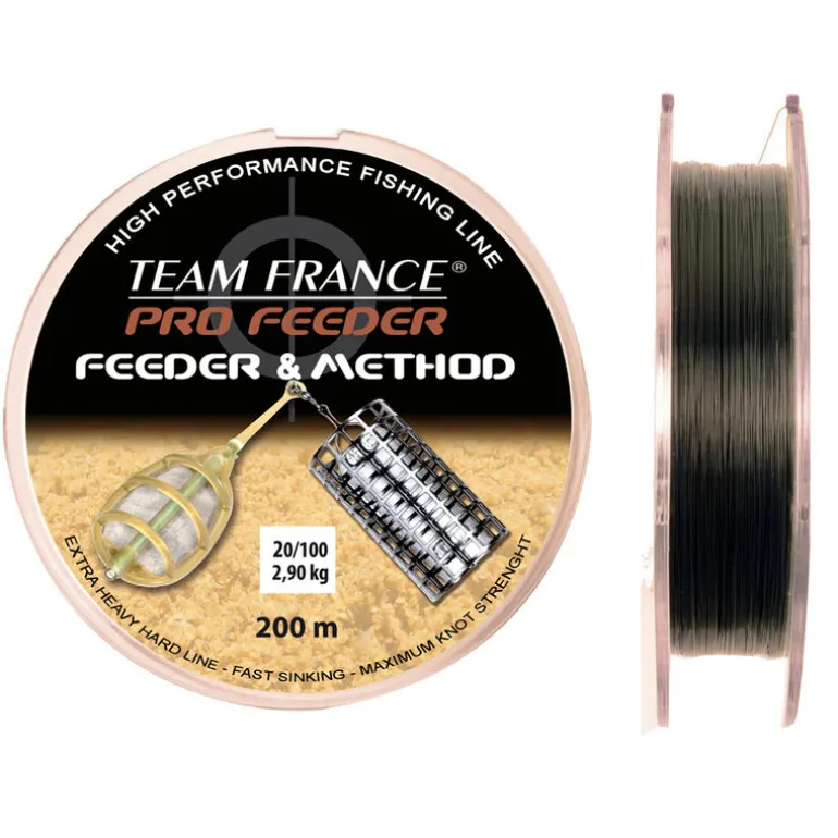 Nylon coup team france feeder method 200m