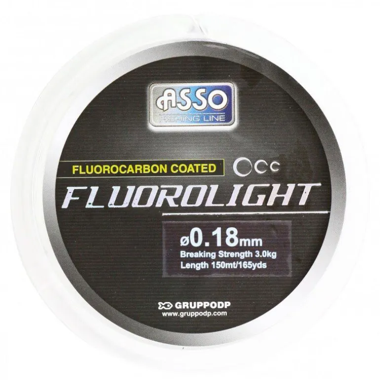 Nylon gainé asso fluorolight 150m