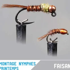 Nymphes Garbolino X2 - printemps / faisan