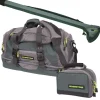 Pack bagages silverstone carryall + rod/reel tube + trio reel pouch
