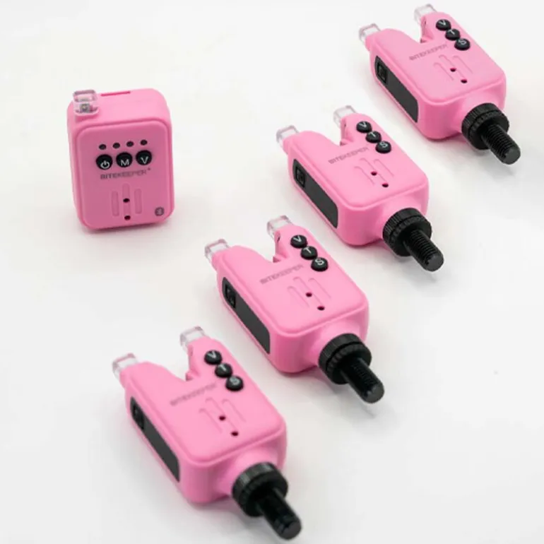 Pack Bite Keeper Pink 4+1 + 4 Silver Bullet Bobbin