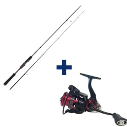 Pack Canne Evok Invictus V2 2.01m, 5-14g + Moulinet Invictus 2500Fd