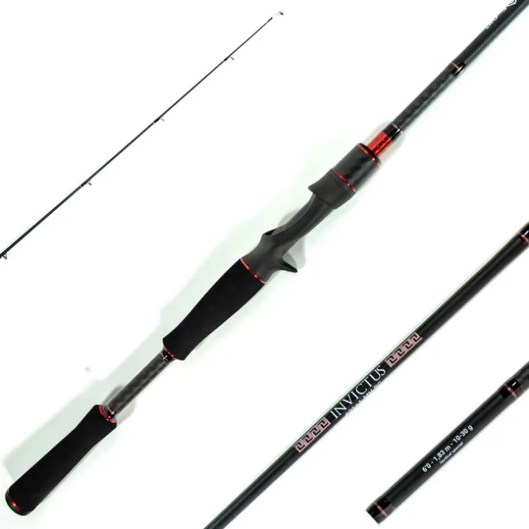 Pack Canne Evok Invictus V2 1.96m, 7-21g + Moulinet Casting Invictus 150HL