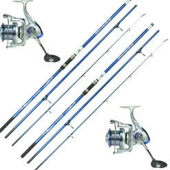 Pack 2 cannes optimum surf 4.20m + 2 moulinets x3 9000 sw