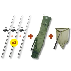 Pack 3 Combo + Epuisette + Fourreau Team