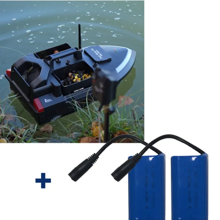 Pack Dark Water NG Bait Boat + 2 Batteries Supplémentaires