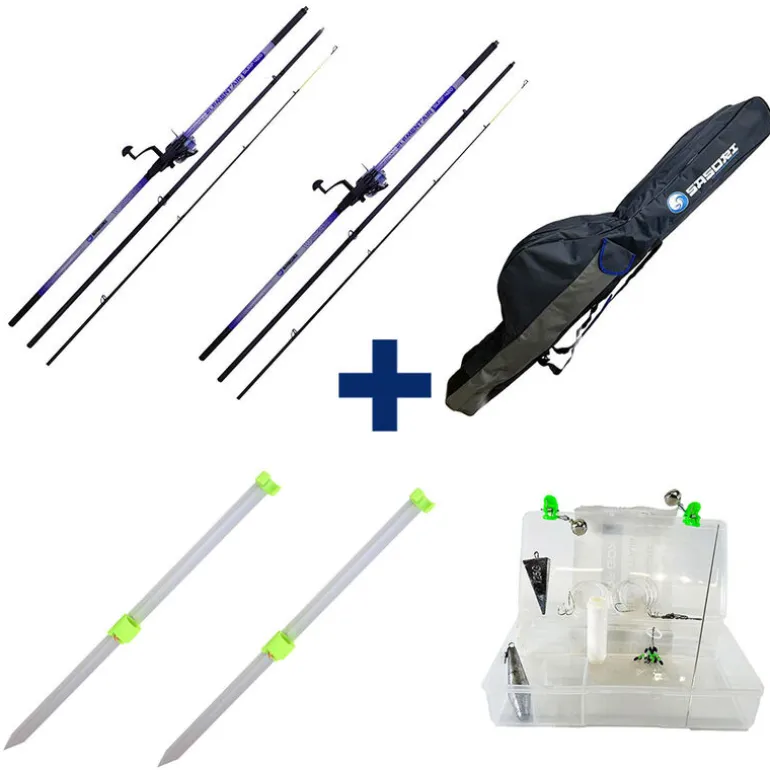Pack Elementair Surf 420 + Surf Box + Pique Surf Alu 1 M + Fourreau Surf