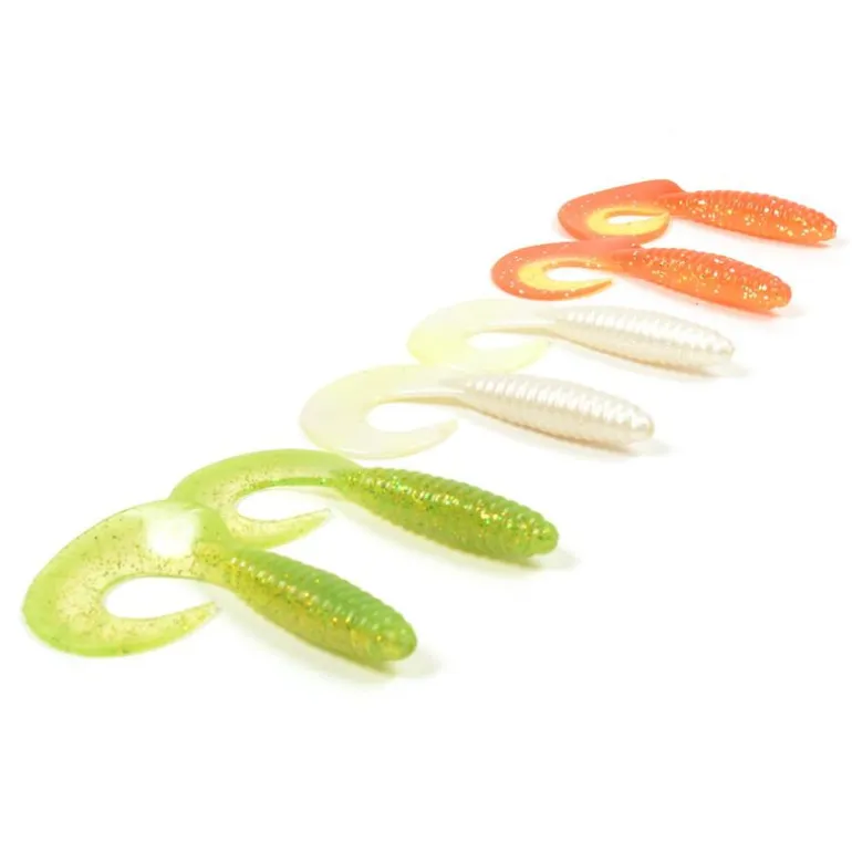 Pack 18 Grub 8.5cm + 6 Têtes Plombées + Boite