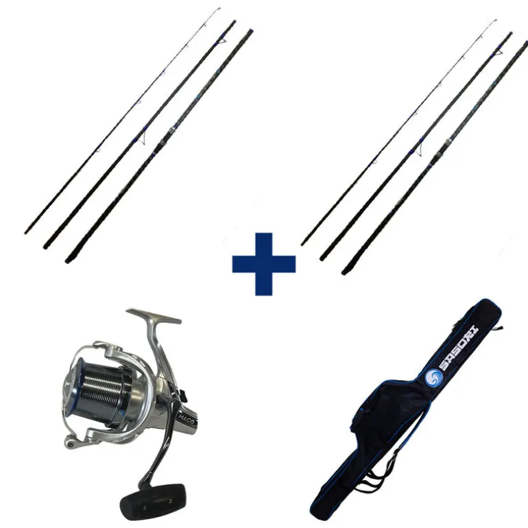 Pack Kaiten 420 Hybrid Surf + Mago XR 8000 100-200g 4m20
