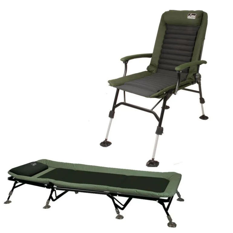 Pack master carp leon hoogendijk bedchair et level chair