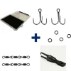 Pack Montage Stingers Chain M (Leurres 15 - 17,5cm)