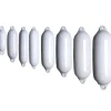 Pare-battage Eco Fender 4 - 2 yeux - ø19x68cm - blanc