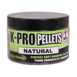 Pellet d'eschage funfishing k-pro natural 60g