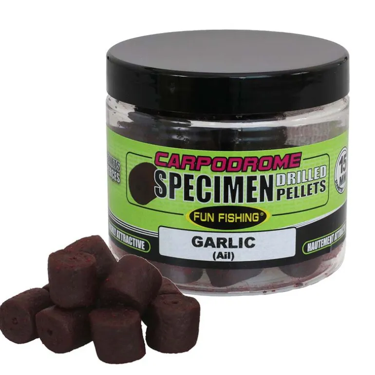 Pellets Percés Fun Fishing 15mm 80g Ail