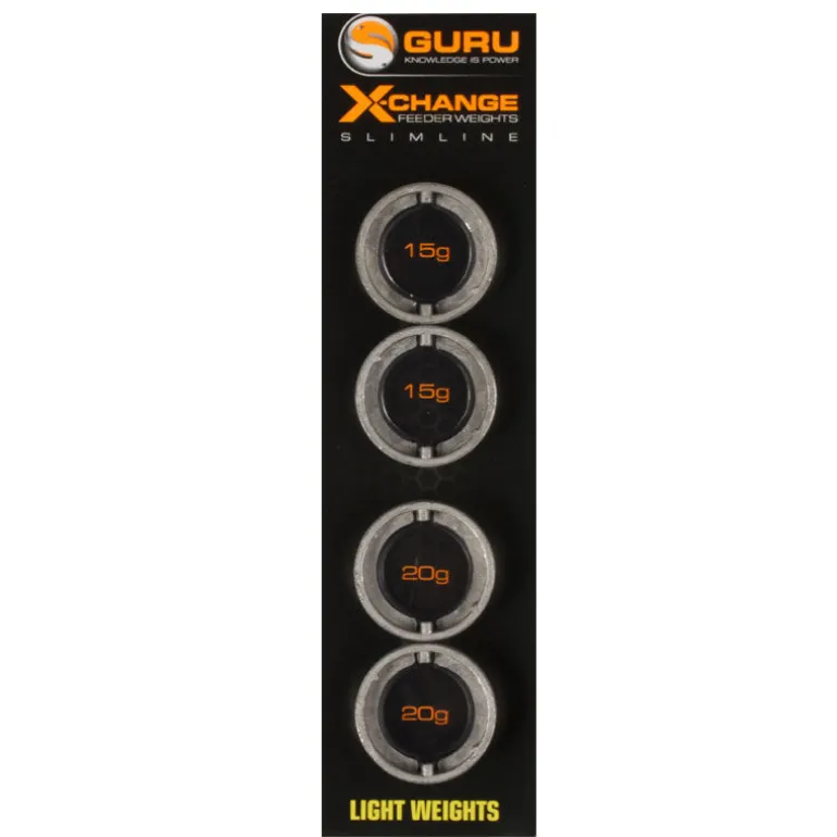 Plombs de rechange minis cages feeder x change slimline weitght guru