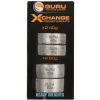 Plombs pour cages feeder coup guru x-change distance feeder weights heavy (x4)