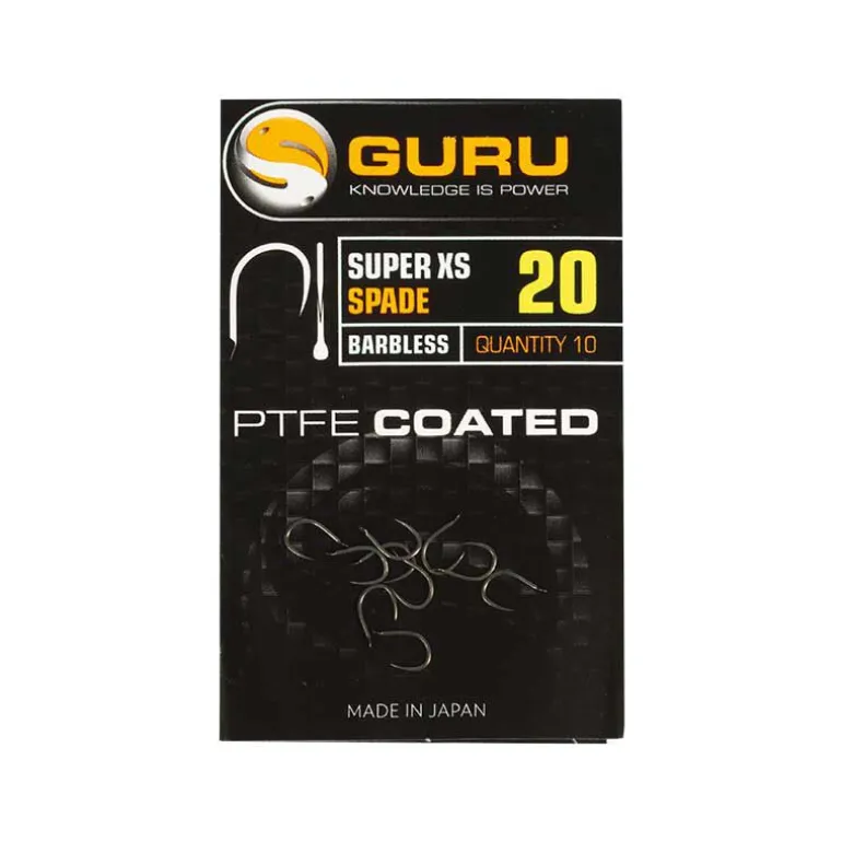 Pochette de 10 hameçons guru super xs spade