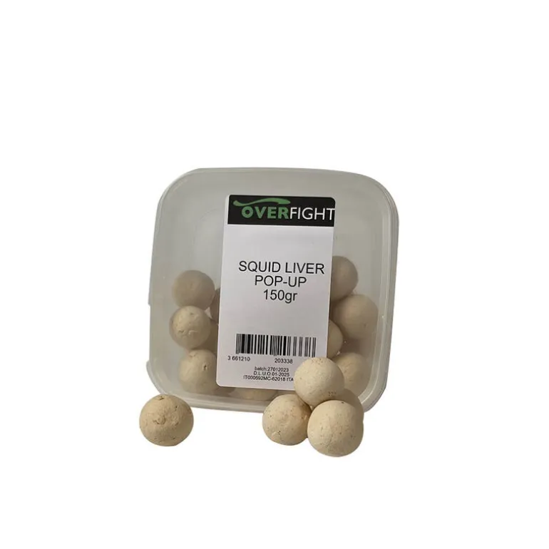 Pop up Overfight Squid Liver 25mm