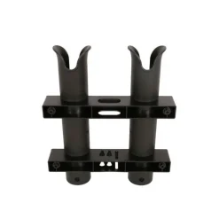 Porte Canne Seanox 2 Cannes Fixe PVC Noir