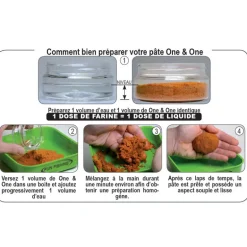 Pâte d'eschage coup fun fishing one and one krill 500g