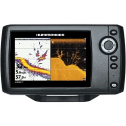 Sondeur Humminbird Helix 5g2 hd di sonde ta+t° 200/455/800khz
