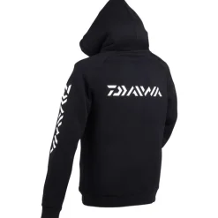 Sweat à capuche daiwa noir