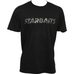 Tee-Shirt Black Camo Starbaits